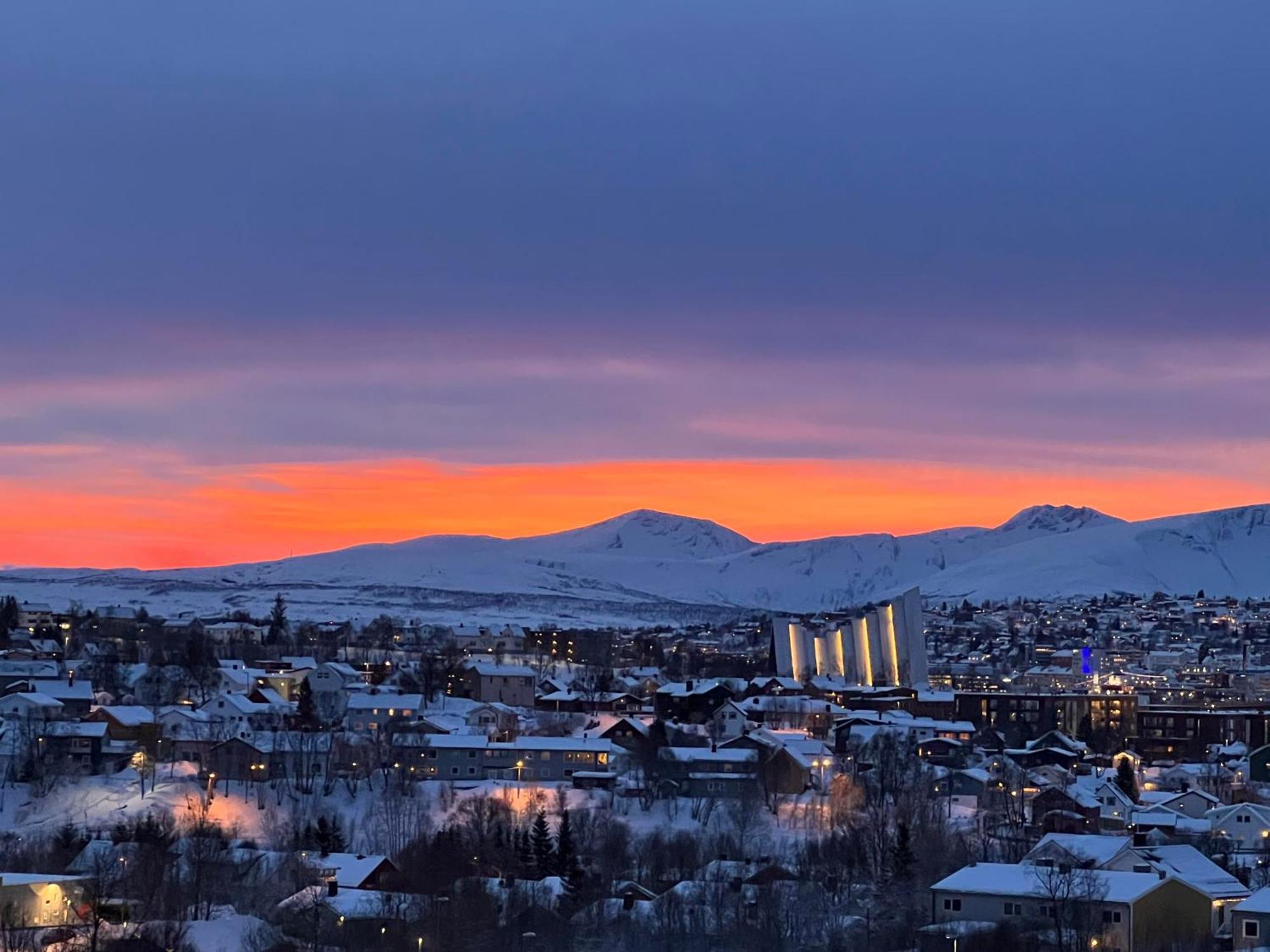 Large House With Spectacular View Villa Tromsø Dış mekan fotoğraf
